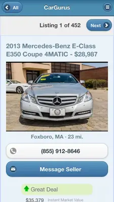 CarGurus android App screenshot 3