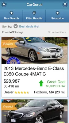 CarGurus android App screenshot 4